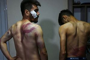 two journalist beaten by taliban